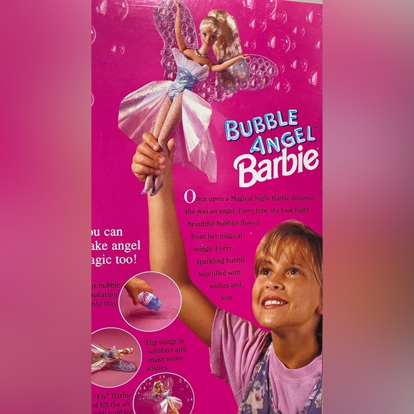 Bubble Angel Barbie - Picture 2 of 5